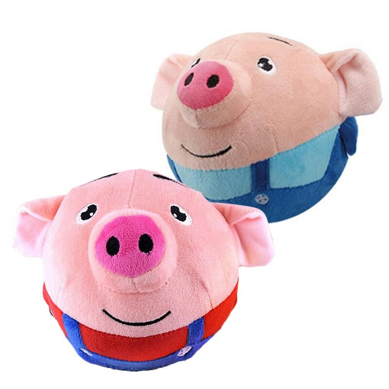 Jumping Piggy Ball™ | Bueno para el ejercicio - Pelota de juguete interactiva