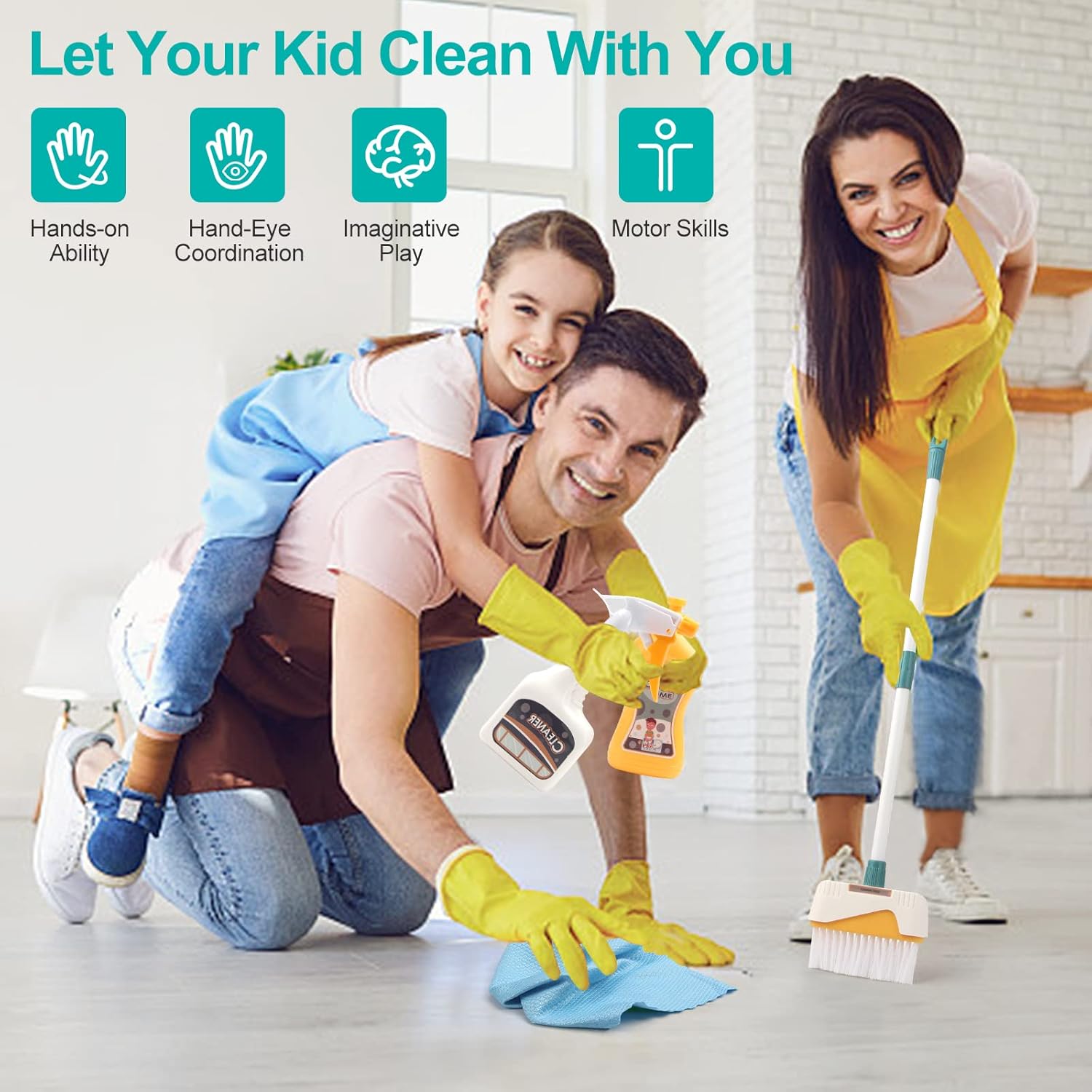 Children Clean Time Cleaning Set - 149