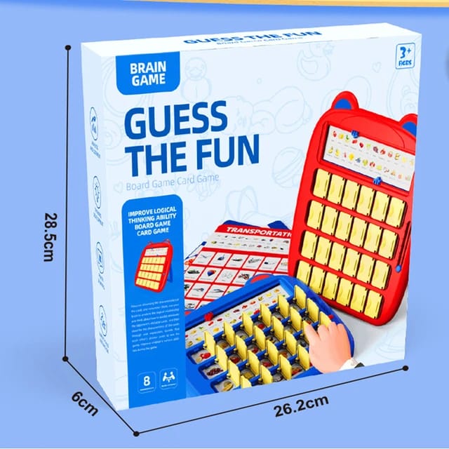 Adivina el divertido juego de cartas para dos jugadores - 103