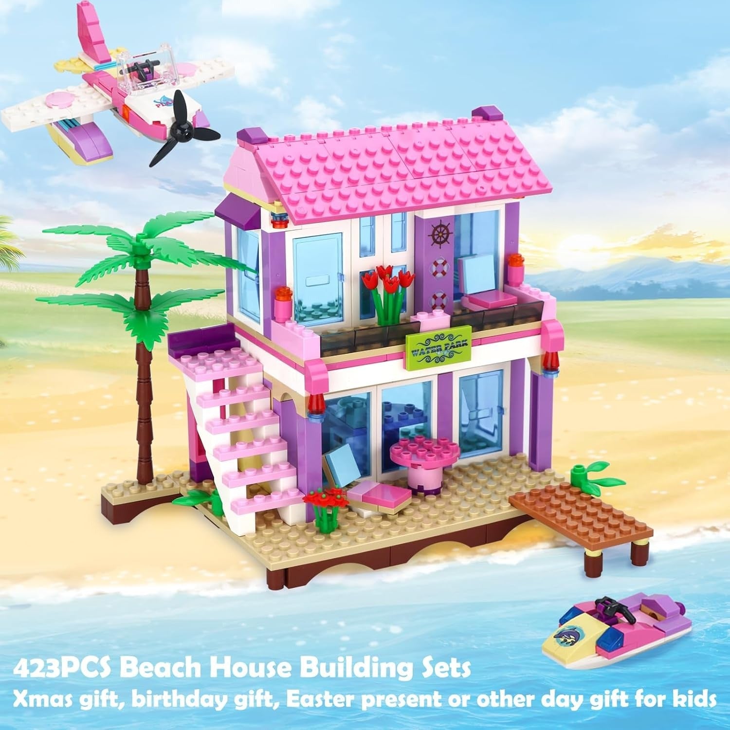 COGO Marry Days Kit de Modélisme Blocs de Construction 423 pièces - 4515