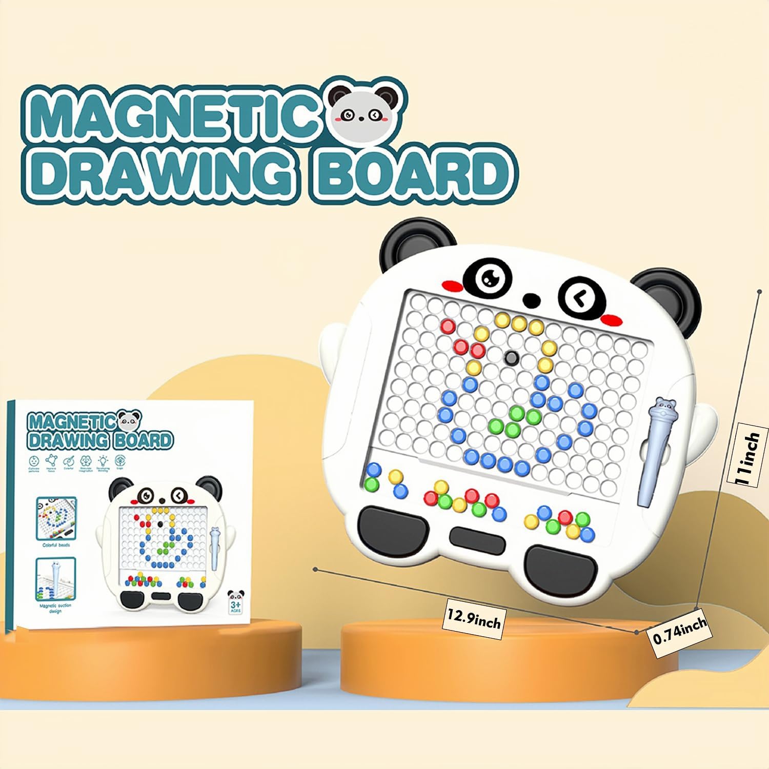 Panda Magnetic Drawing Bead Tablet - 816