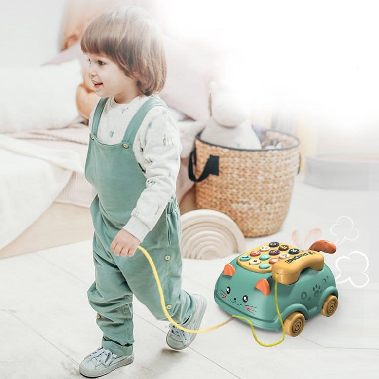 Fun Learning Activity Pull Phone Set for kids - 215