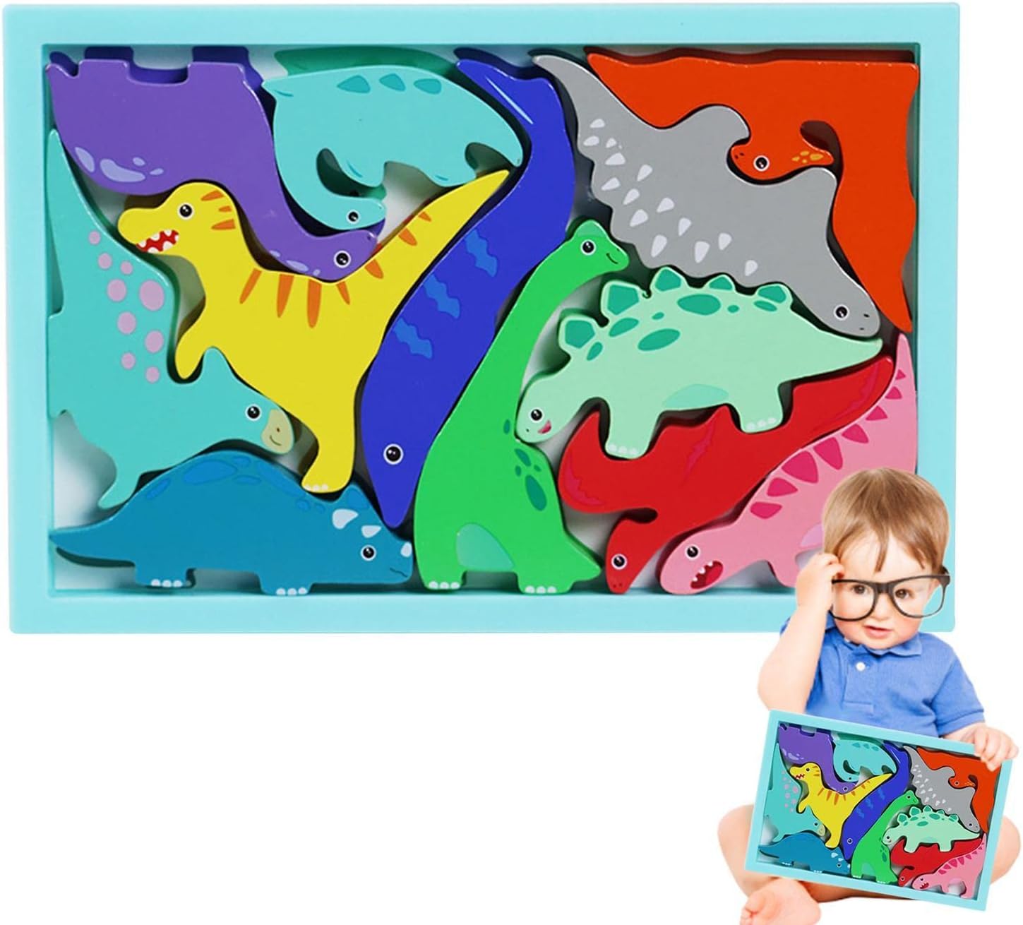 3D Assembling Puzzle Board Random Design