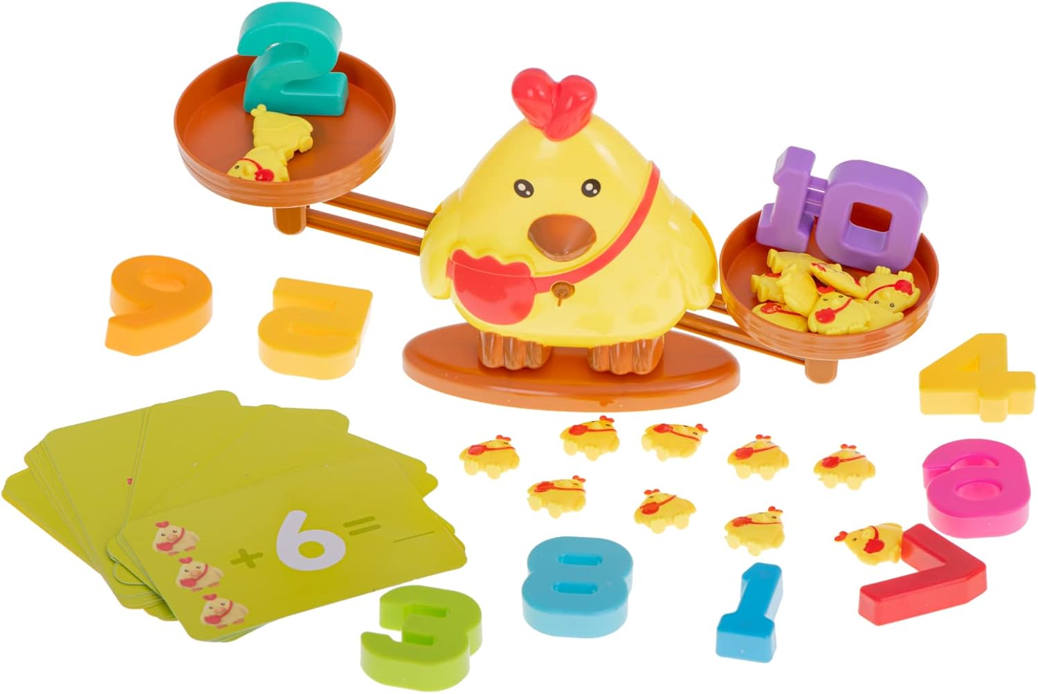 Fidtoy Chick Balance Mental Maths Learning Kit for Kids Educational Counting Balance Toy Early Math Learning Game
