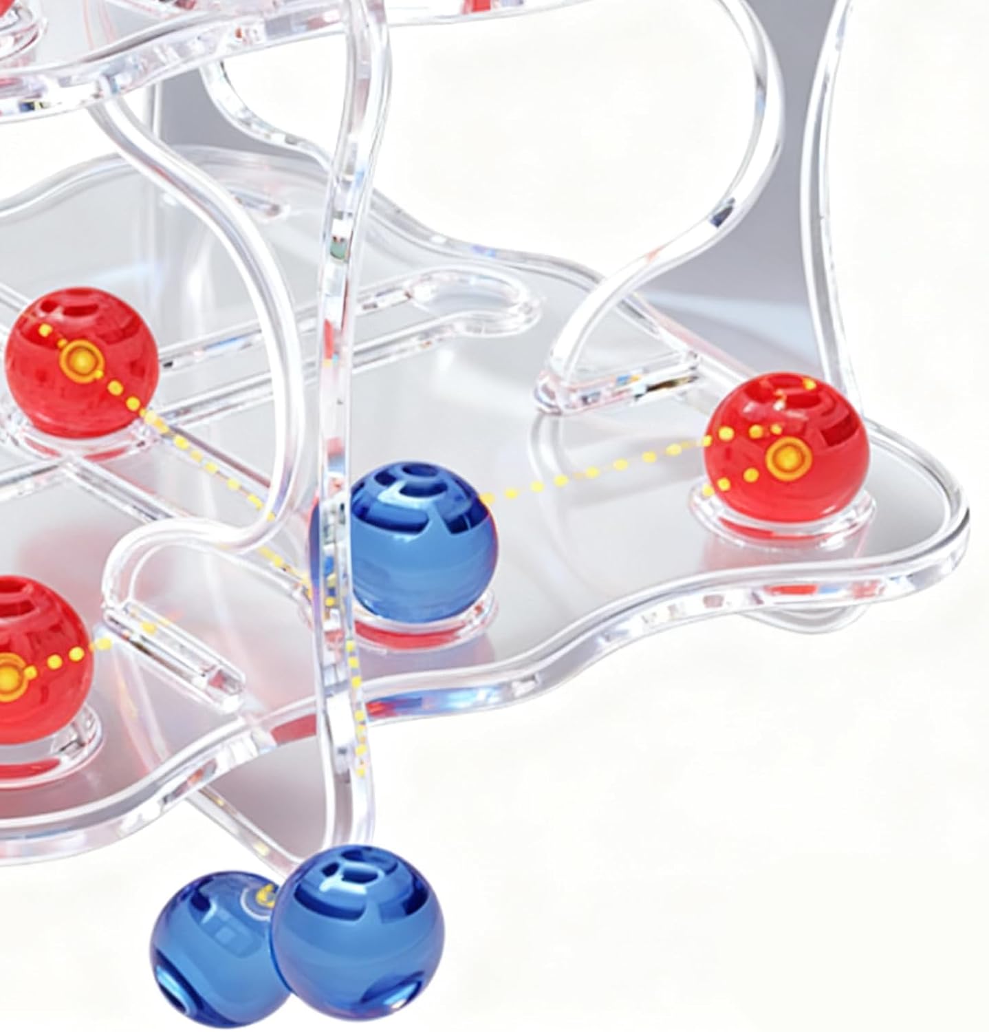 Fidtoy 3D Tic-Tac-Toe Mind Twisting Game for Kids