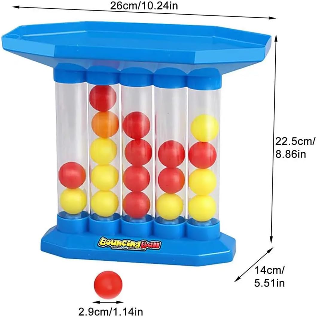 Jeu de Table Fidtoy Bounce Ball pour Enfants et Famille