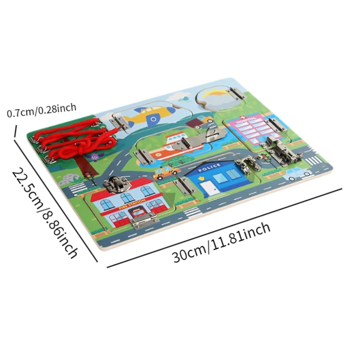 THE STYLE SUTRA Busy Board Sensory Toys for Children 2 3 4 5 Years Old Boys Girls