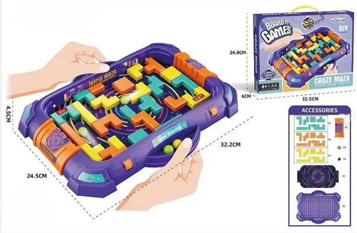 Fidtoy Craze Maze Flipper Game for Kids Age 4+