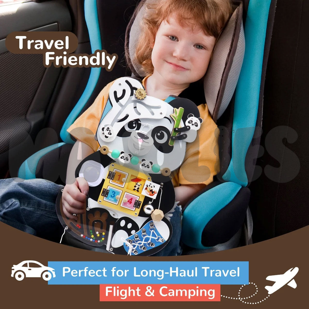 Busy Board - Panda Bear