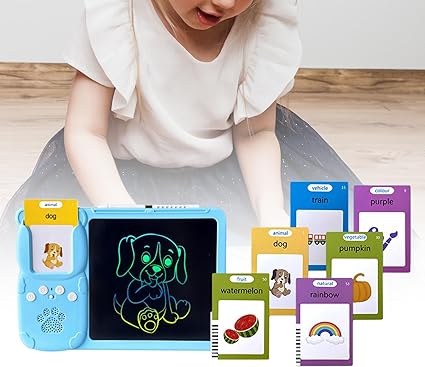 Fidtoy Tablet de Escritura y Voz – Aprendizaje Interactivo para Niños Pequeños 3+
