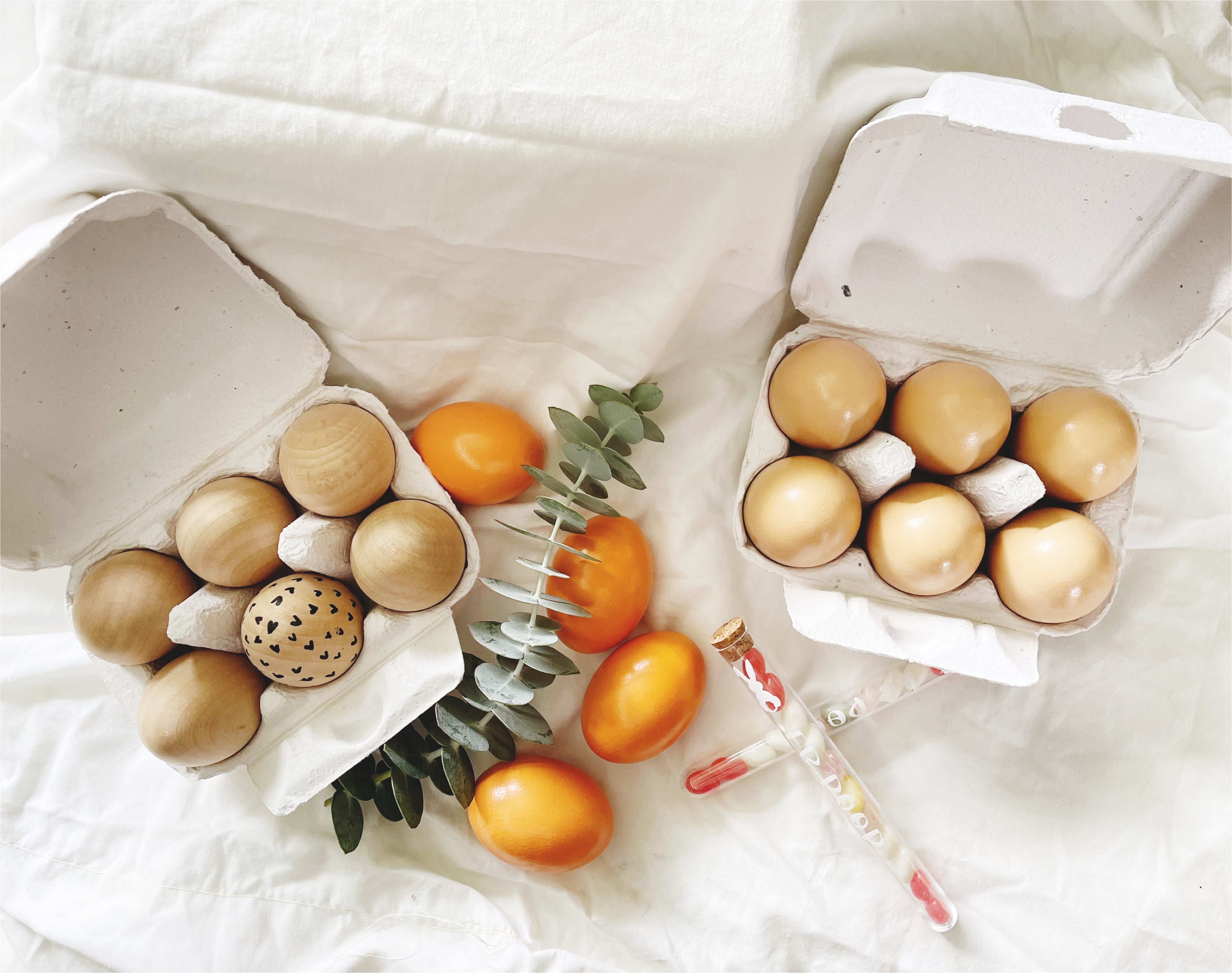 Jumbo Solid Wooden Egg Natural Finish DIY Craft Egg