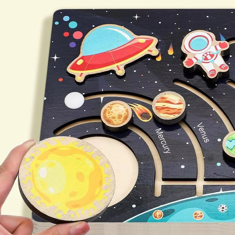 Montessori Solar System Board