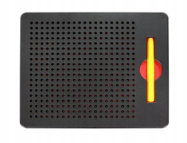 Tablette de dessin magnétique Fidtoy Small Freehand Magpad avec 10 cartes de motifs | Jouet de dessin magnétique