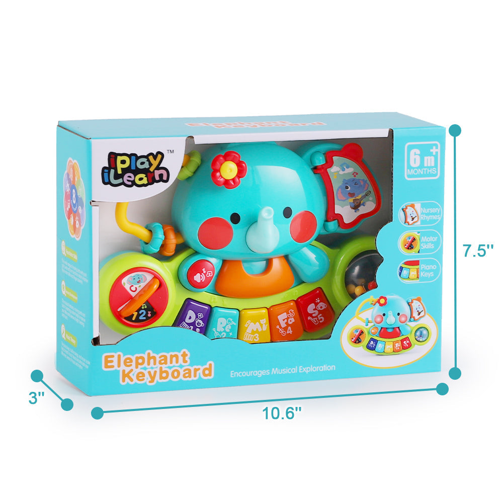 Fidtoy Elephant Musical Learning Toy for Babies