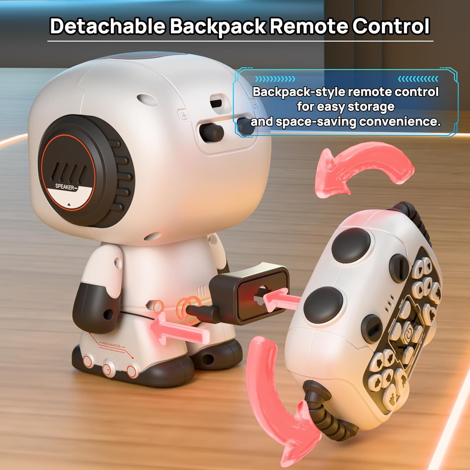 Programming Recording Rechargeable Remote Control Robot - 52S