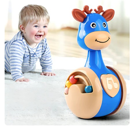 Interactive Rolling Baby Toy for Motor Skills