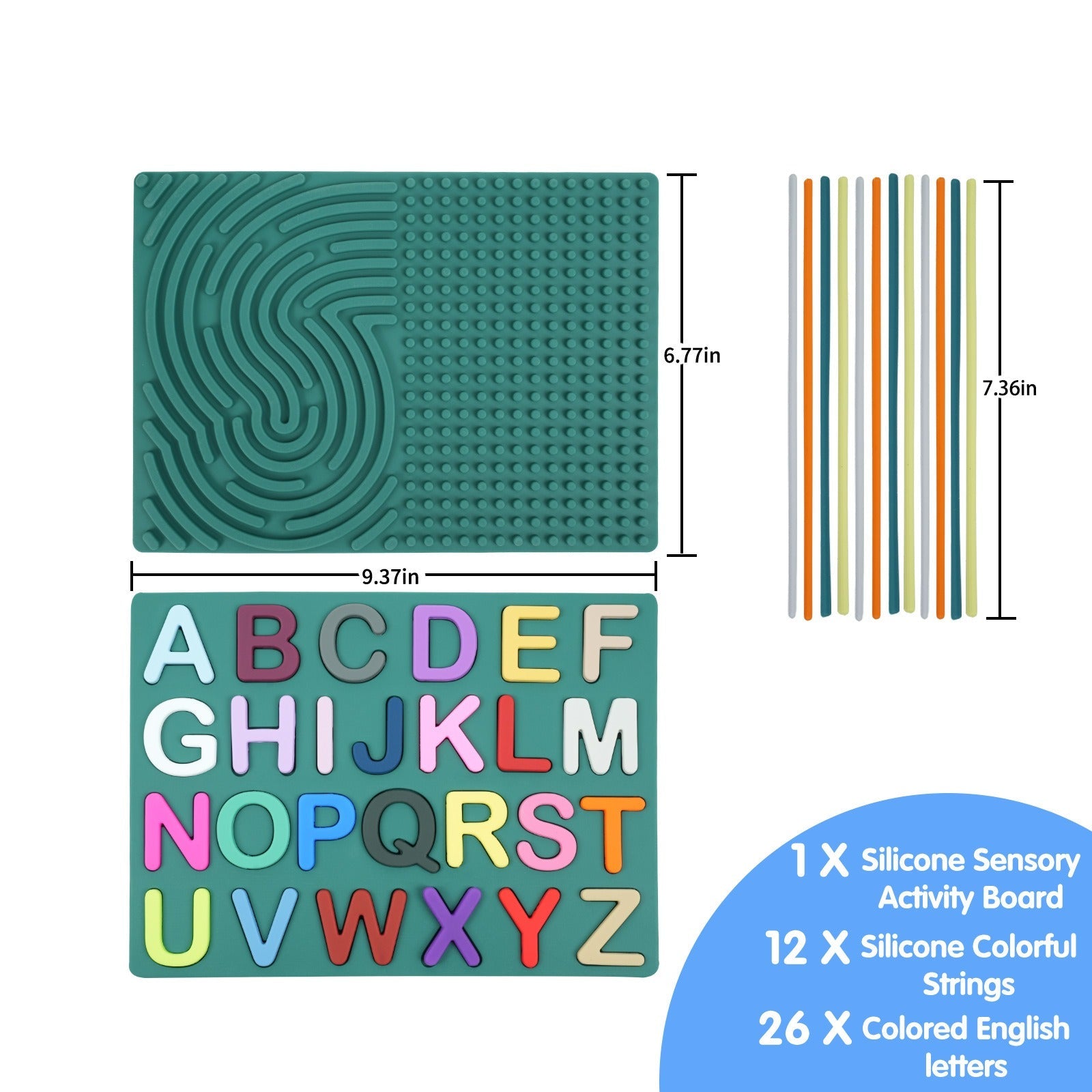 Multi-Use Sensory Board - Educational & Calming Fidget Toy