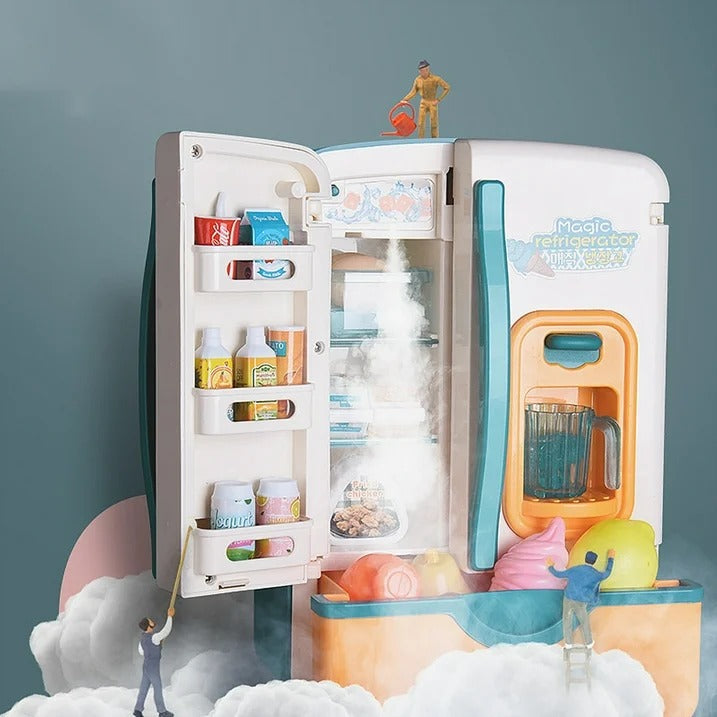 Without Box Mini Fridge Refrigerator Pretend Play - 27A