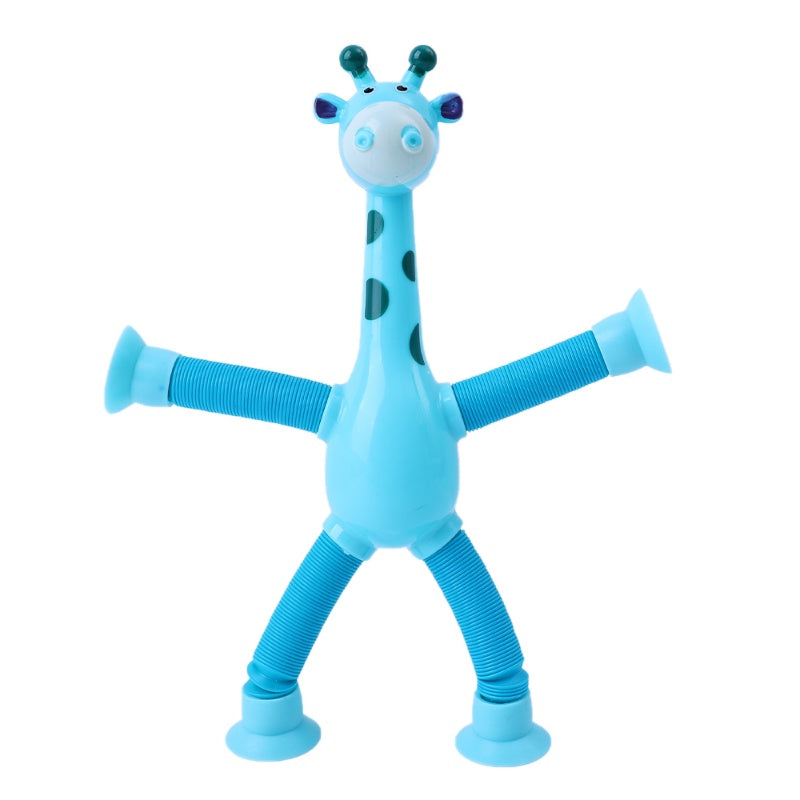 Suction Cups Sensor Toys Giraffe Pop Tubes Fidget Toy