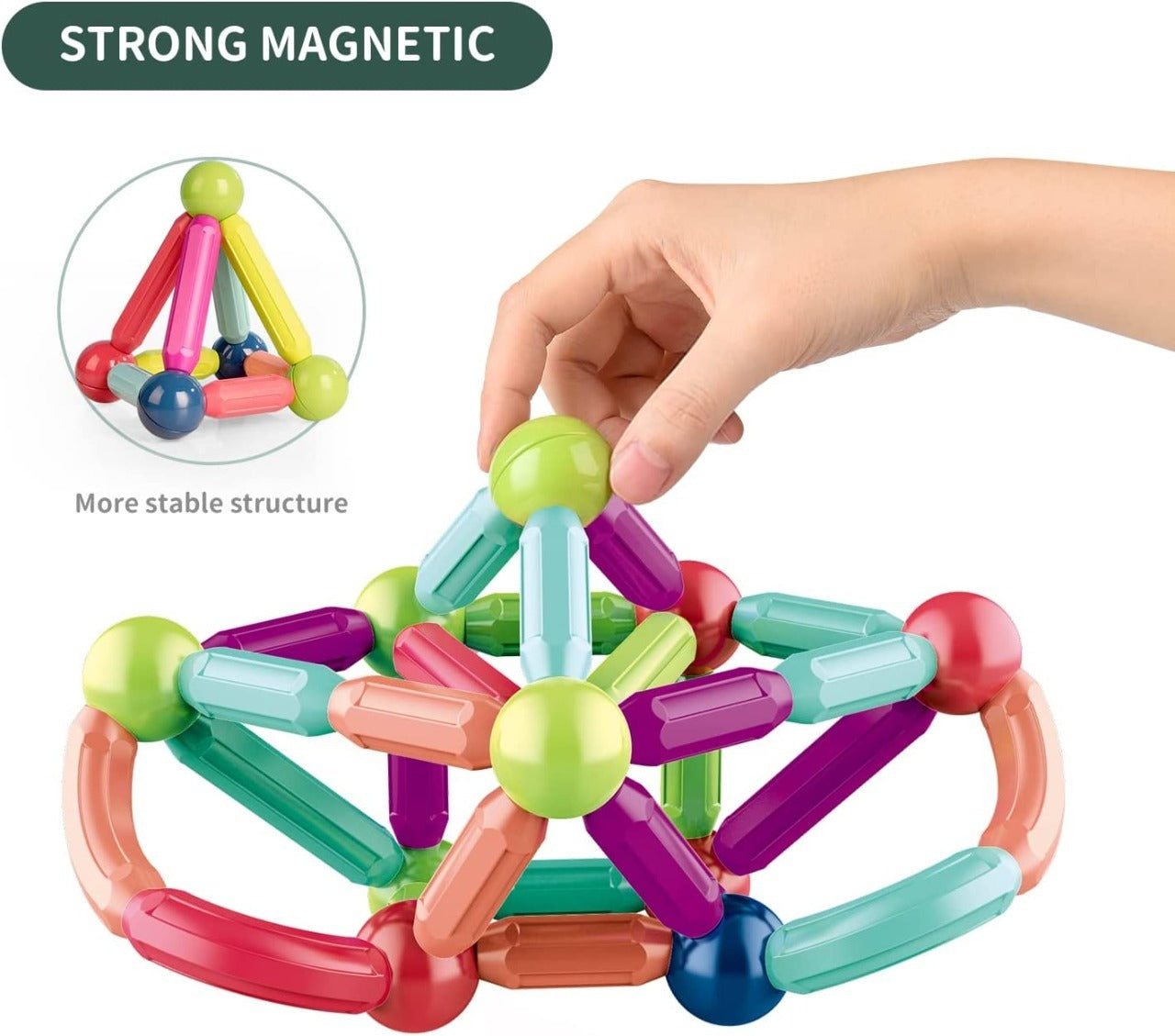 Pop Magnetic Construction Kit 25 Pieces - 525
