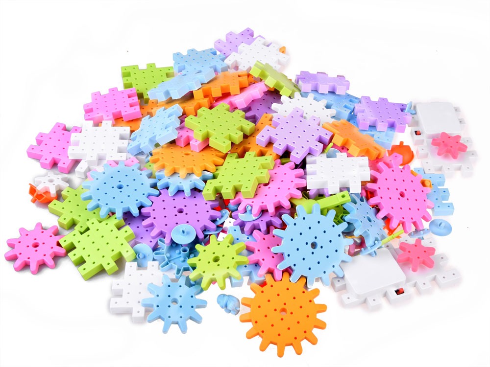 Magical Electronic Interlocking Gear Blocks 83 Pieces - 021