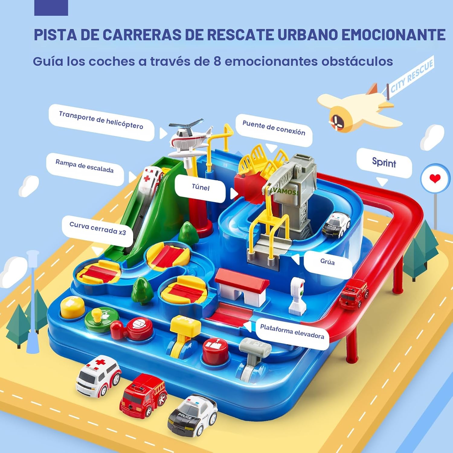 Circuit automobile pour enfant