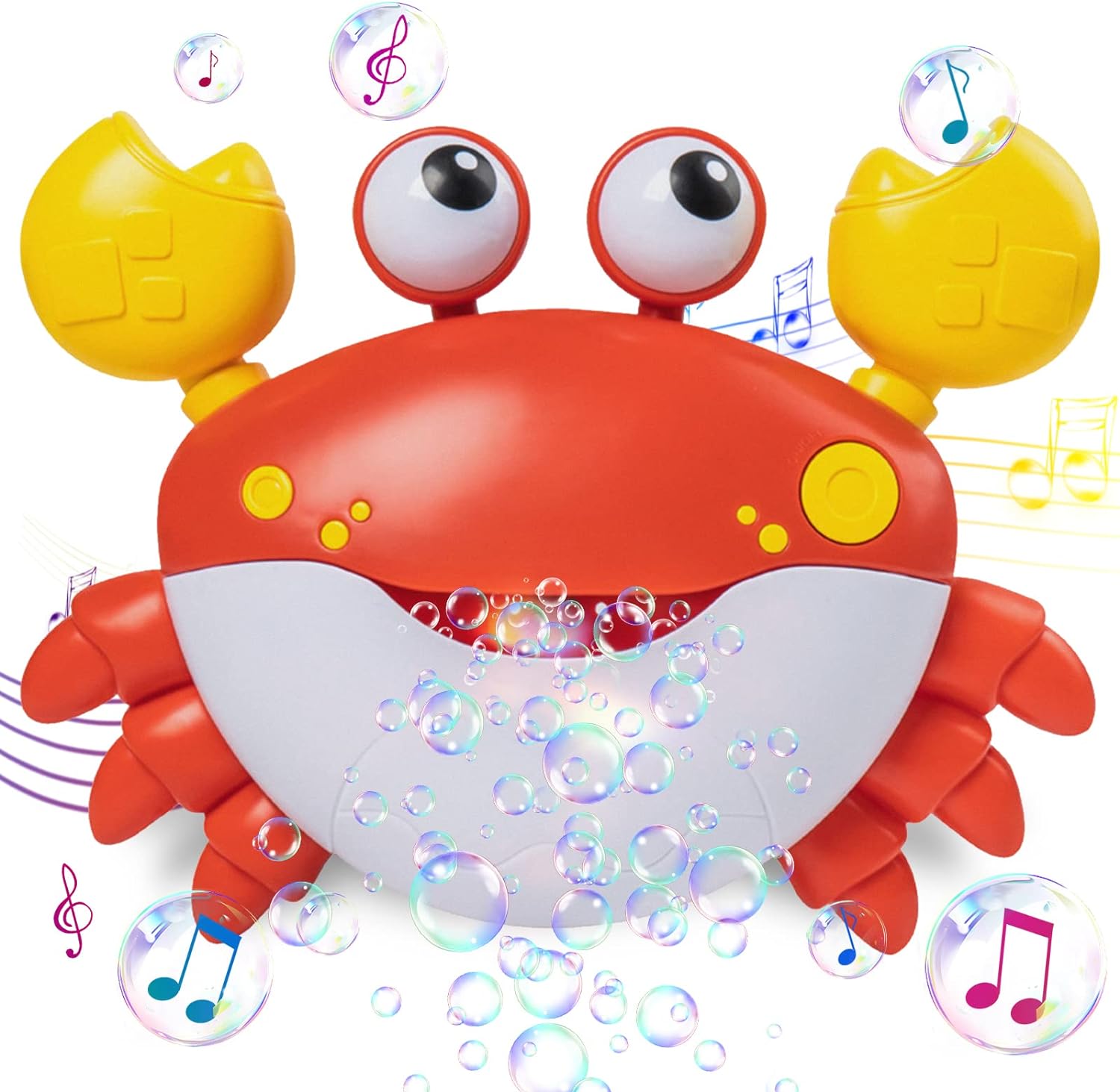 Musical Crab Bubble Bath Toy