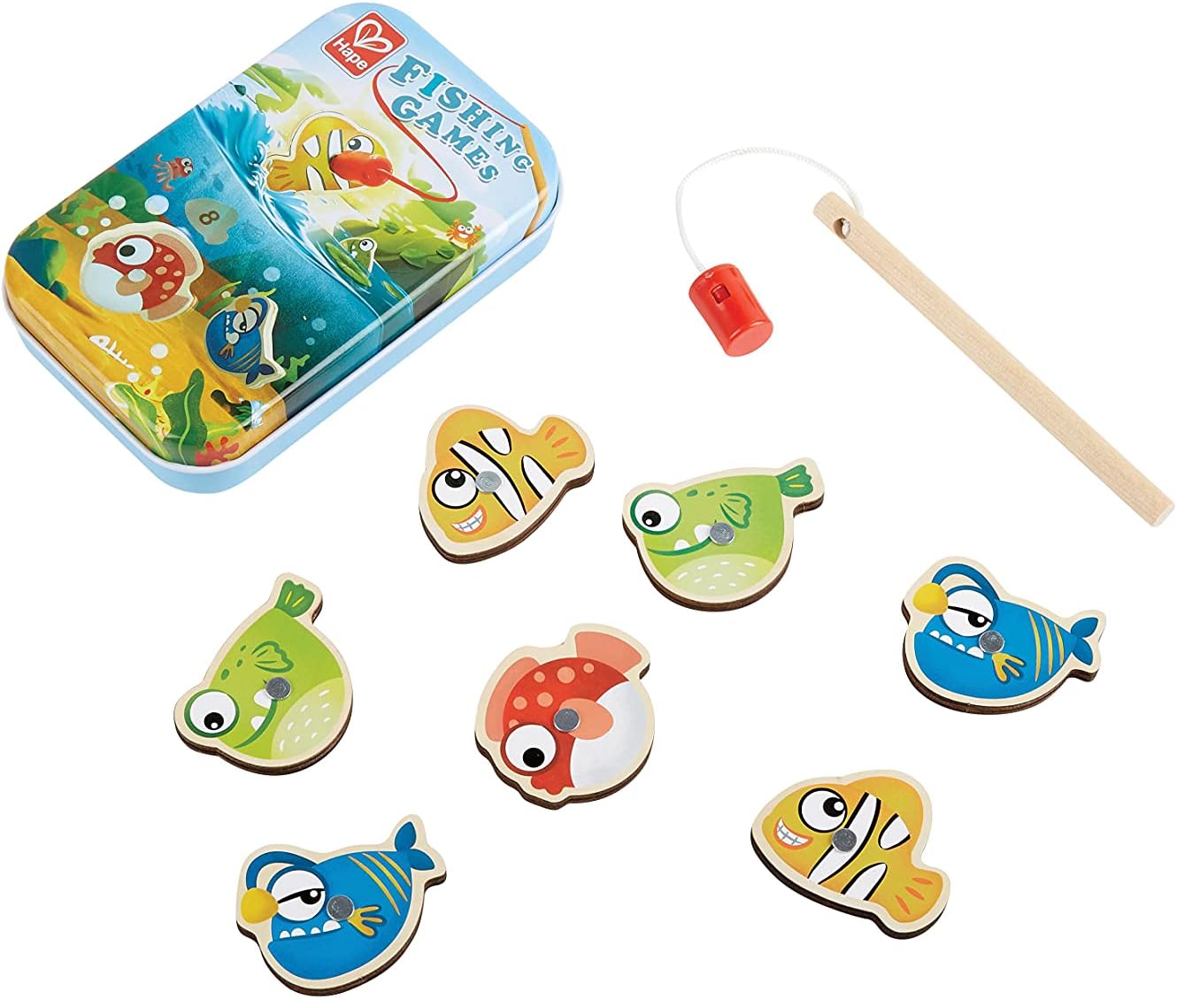 Fidtoy Magnetic Fishing Game Toy for Kids Number Learning