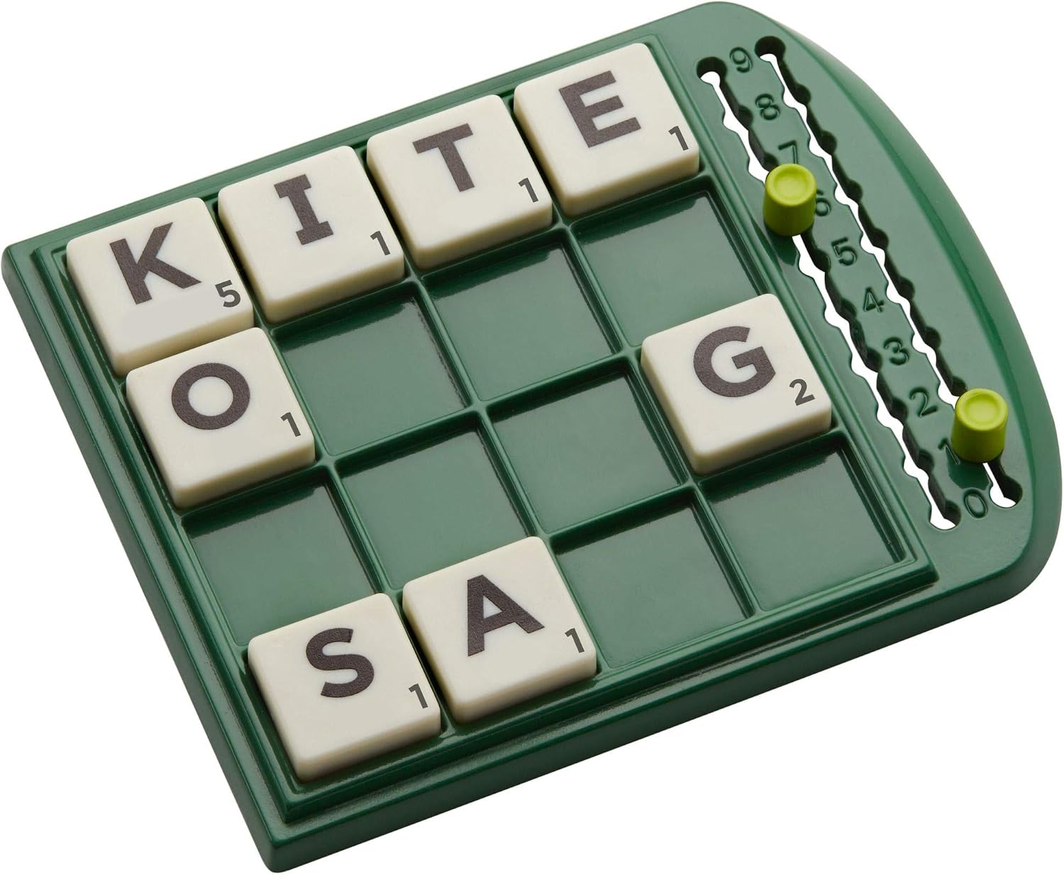Fidtoy 360 Word Spell Crossword Game for Ages 10+, Plastic Rotating Letter Tile Board Game with 100 Letter Tiles, 4 Player Boards, Scoring Pegs, Family Word Strategy Game for 2-4 Players