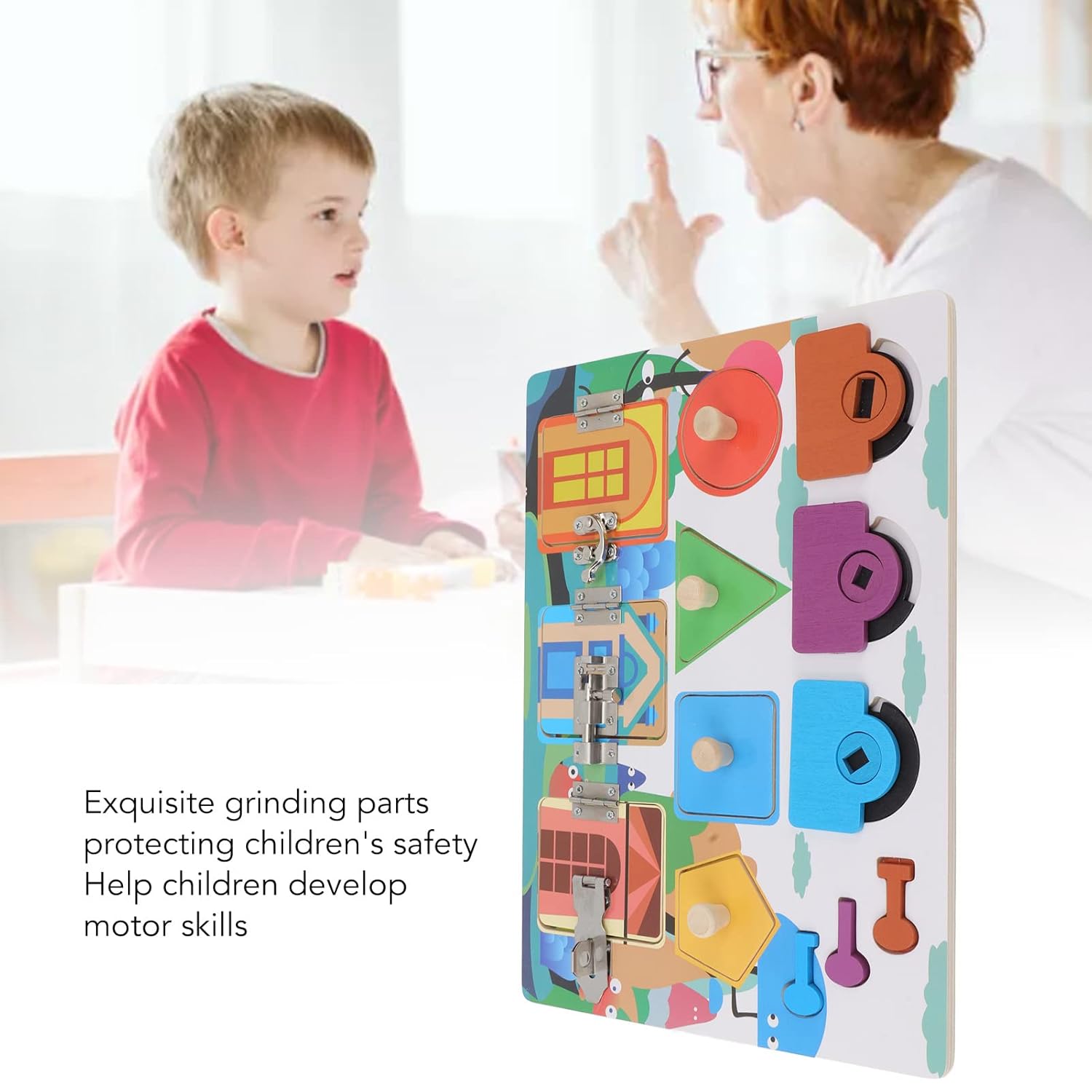 Wedinard Busy Job Board, Busy Job Board for Kids Educational DIY for Entertainment