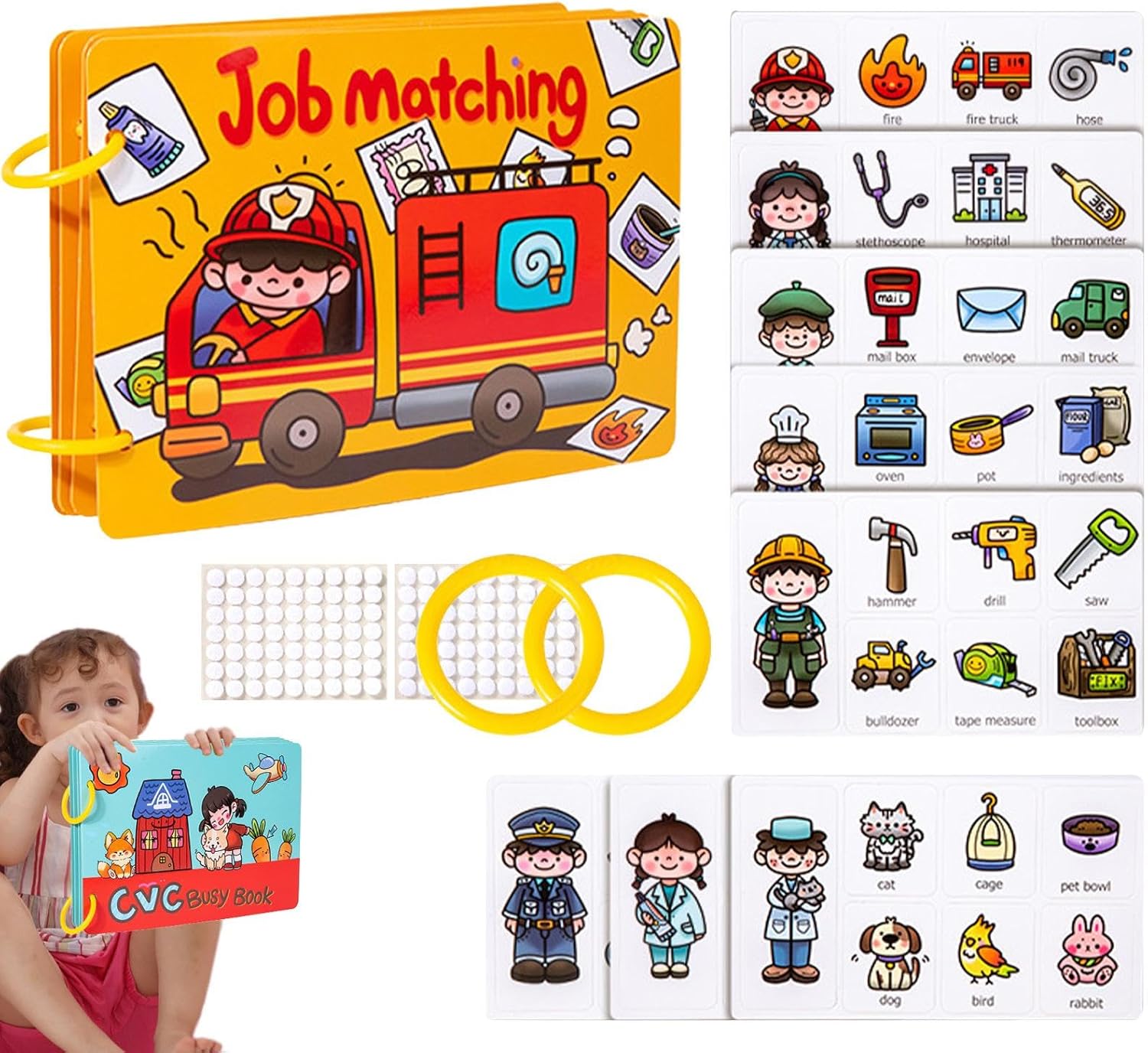 Reusable Sticker Book for Kids,Puzzle Sticker Book for Kids,Educational Jelly Book Puzzle Sticker | Toddler Travel Activity Packs Books pa