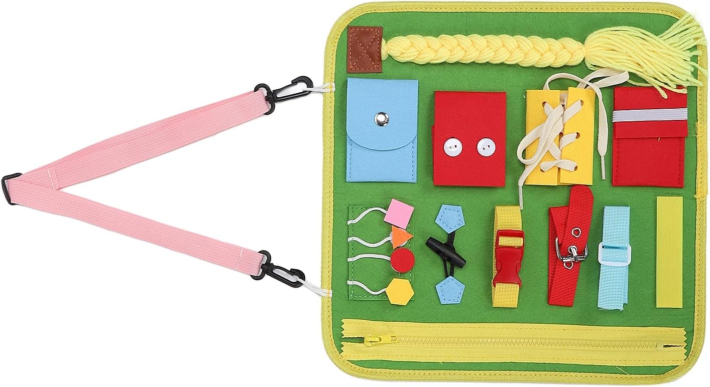 Fidget Blanket for Elderly,Dementia Alzheimers Products,Sensory Blanket Memory Loss Fidget Toys,Anxiety Relief Improves Mental Anxiety Sensory Blanket