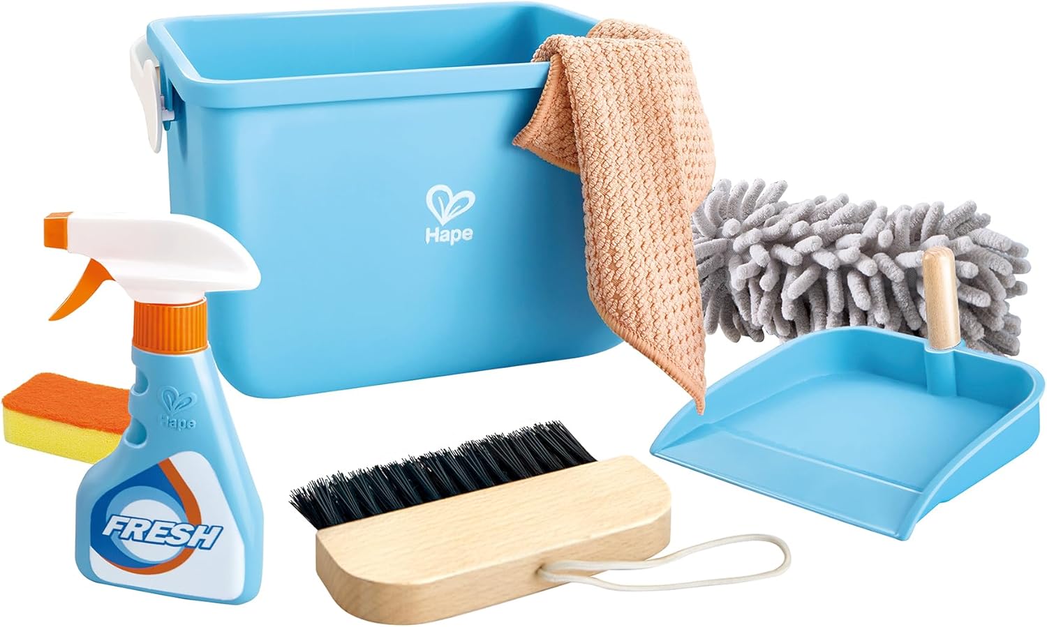 Juego de juguetes de limpieza Fidtoy para niños, kit de hogar de juguete