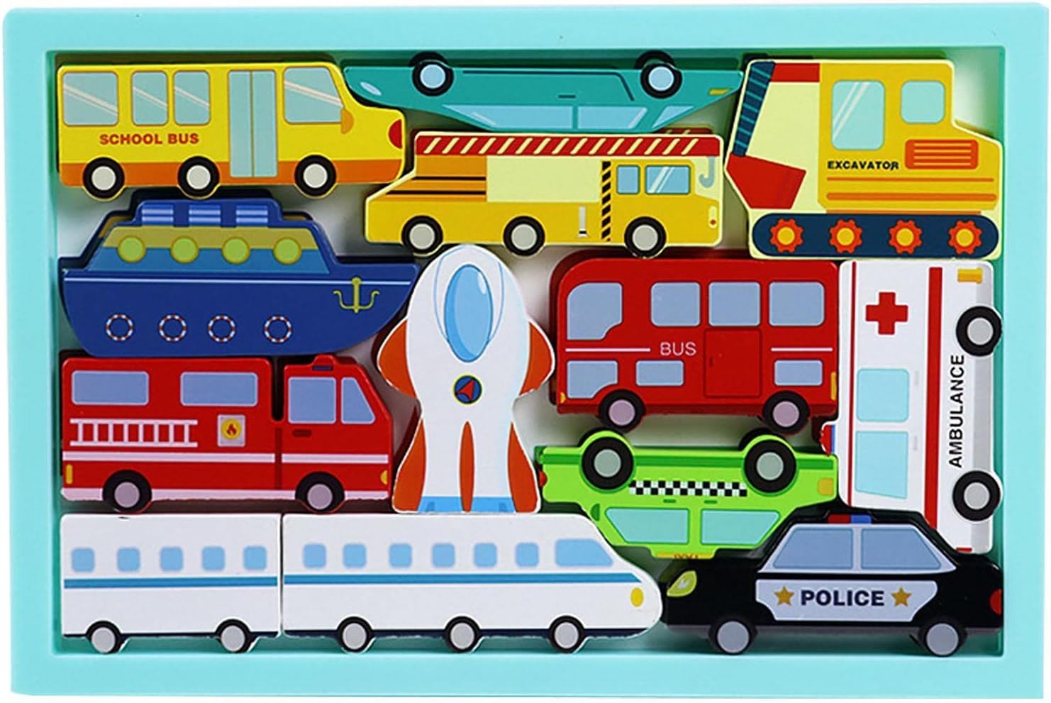 3D Assembling Puzzle Board Random Design