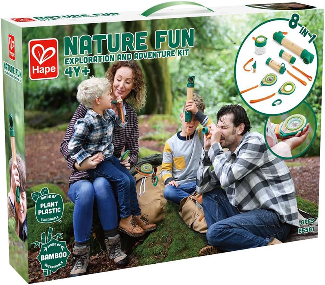 Fidtoy Kit Explorador para Niños Set de Juguetes Científicos de Aventura al Aire Libre
