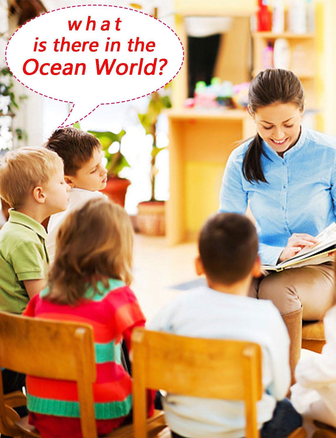 SIBBYE Portable Jelly Quiet Book,Reusable Sticker Book for Kids, Preschool Learning Activities for Toddler-Travel Toys Sticker Book Educational Gifts (Ocean)