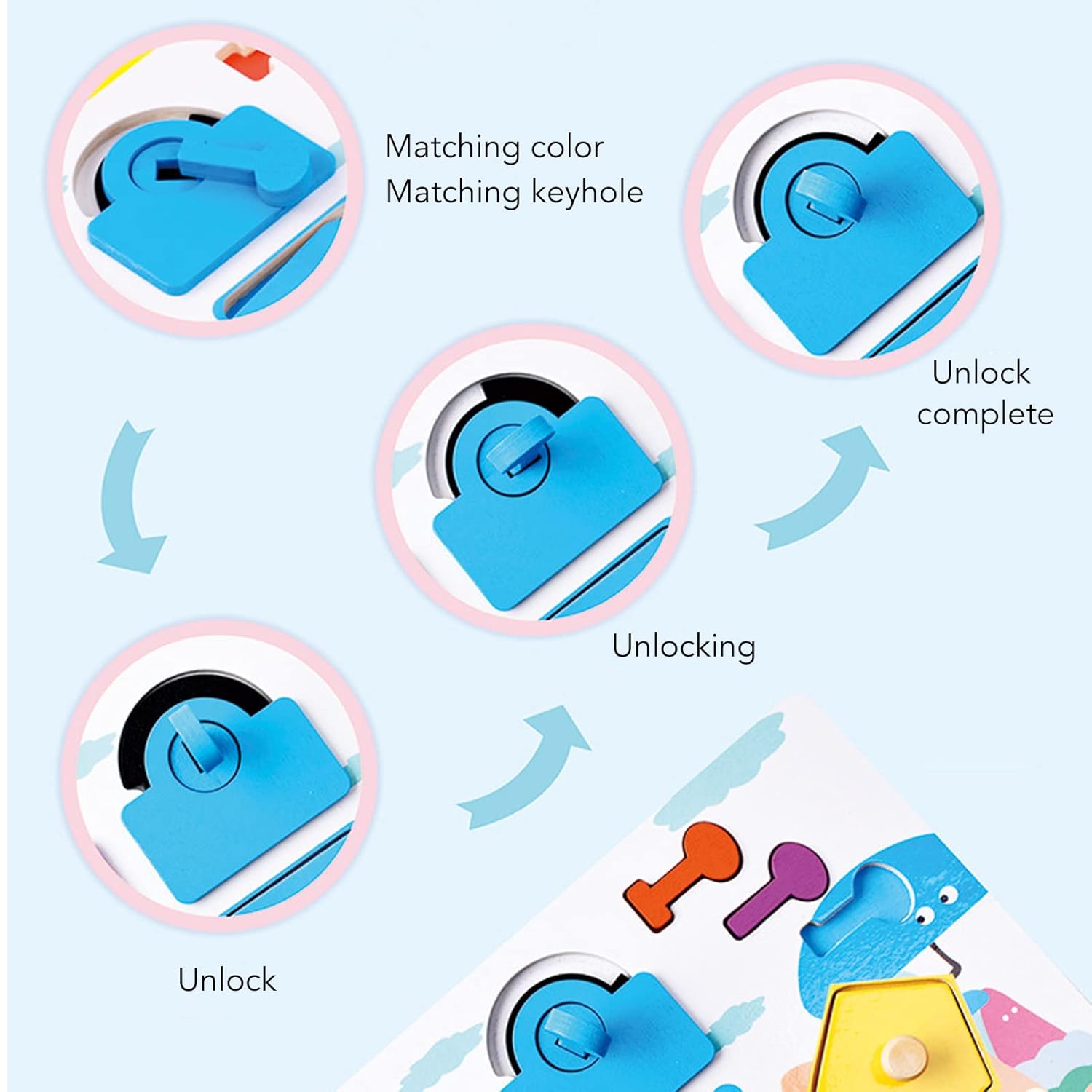 Wedinard Busy Job Board, Busy Job Board for Kids Educational DIY for Entertainment