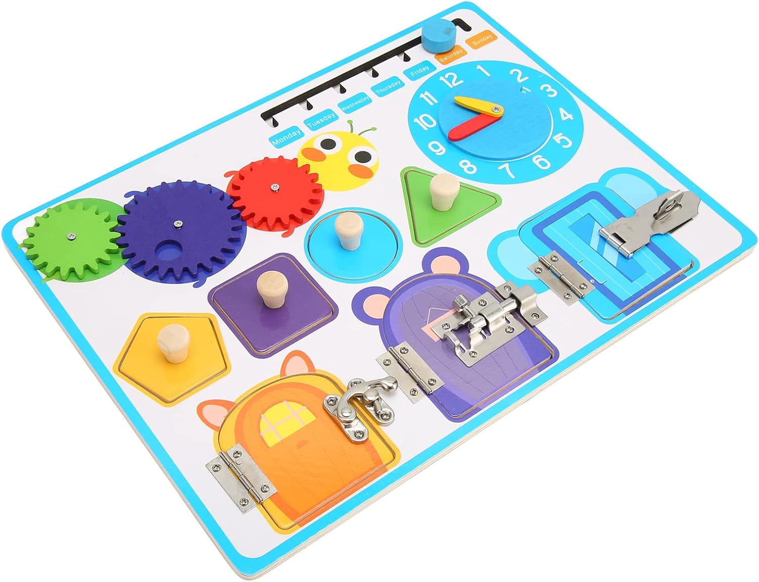 Fidget Board Activities for Seniors, Calming Fidget Board Sensory Activities Improve Coordination and Relieve Memory Loss Anxiety