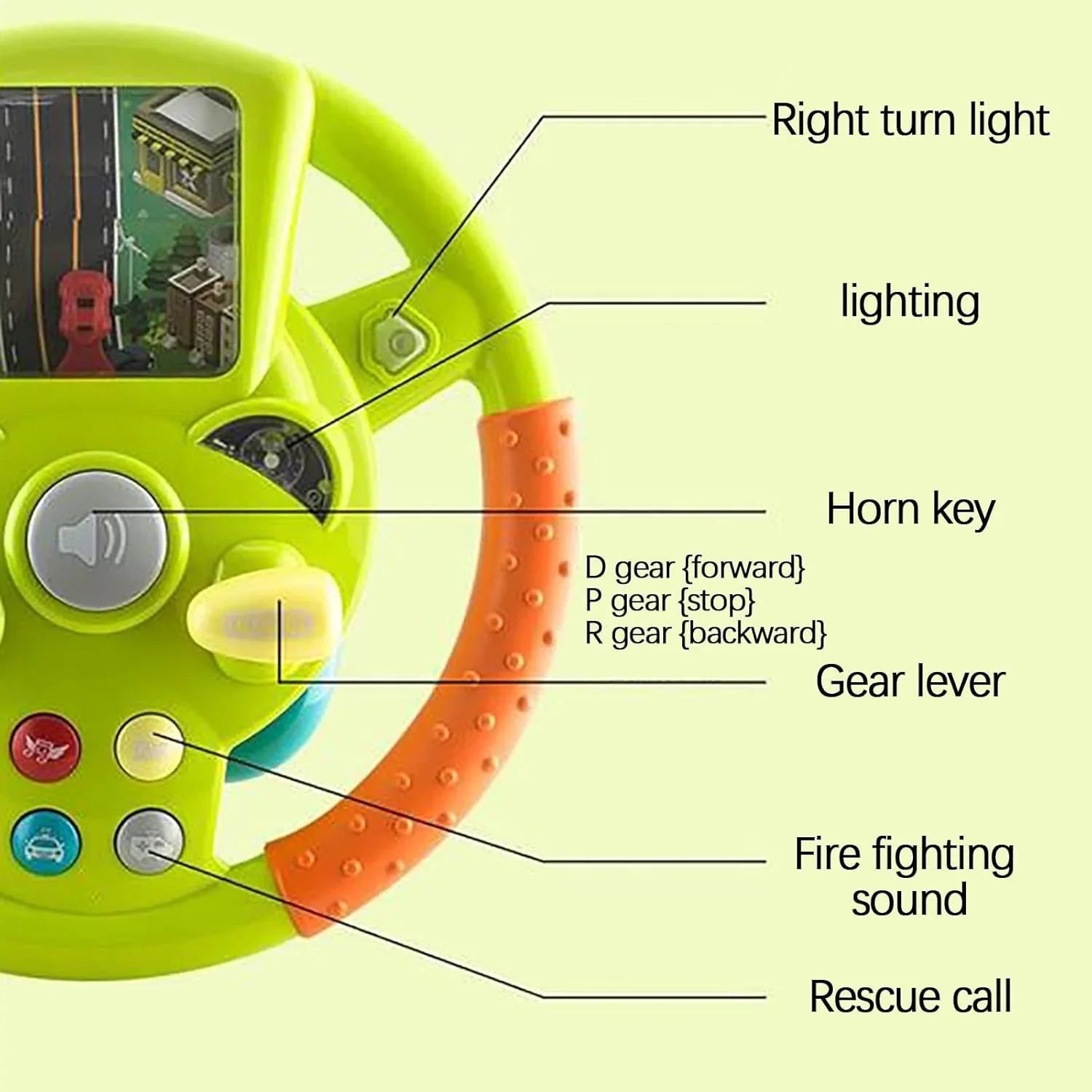 Little Driver Electric Steering Wheel