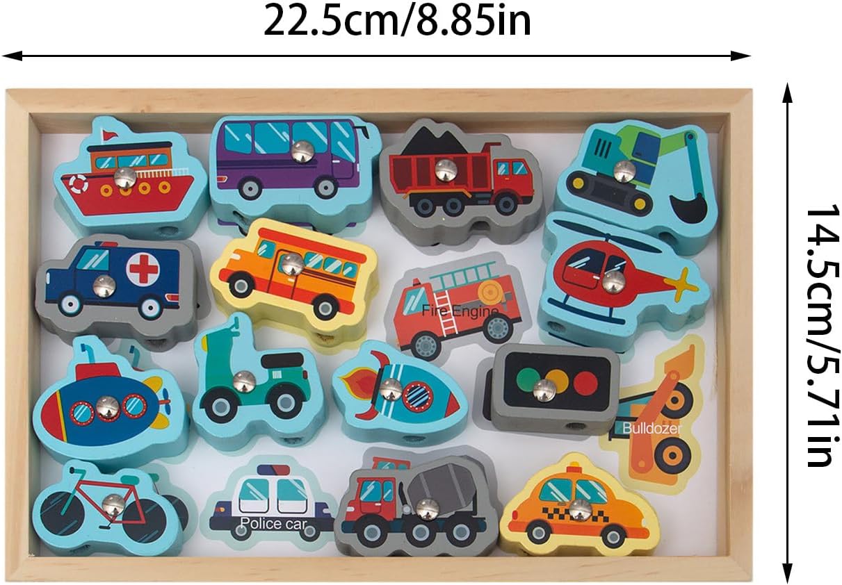 Wooden Fishing Toys,Magnetic Fishing Games with Vivid Design and Kid-Friendly - Fishing Game for Toddlers, Magnetic Fishing Toys, Gift for Kids