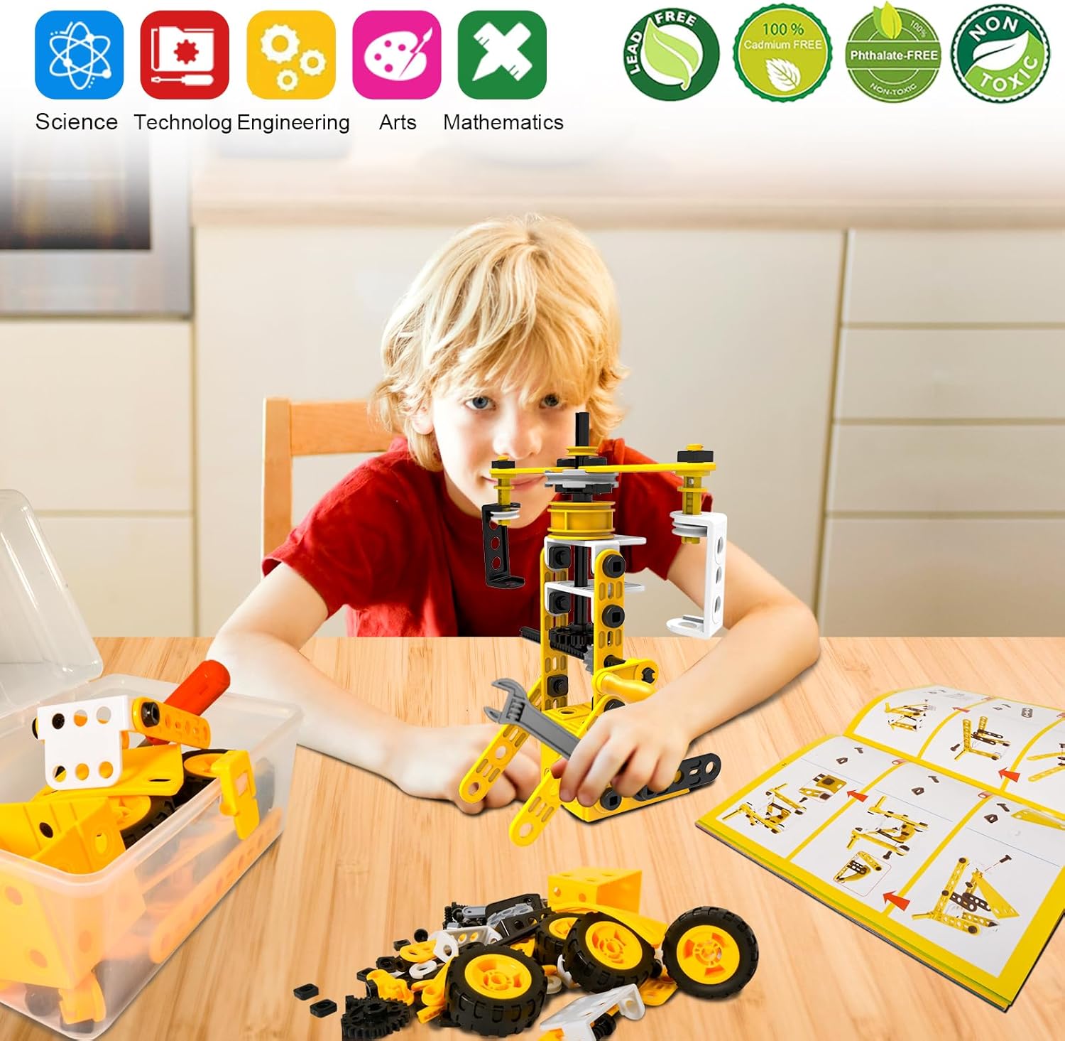 Jeu de construction STEM pour enfants