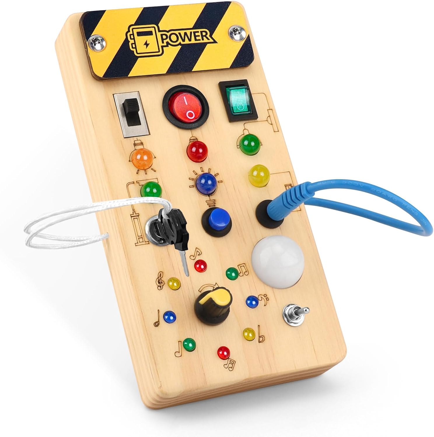 Tableau d'activités Montessori Fidtoy pour bébés