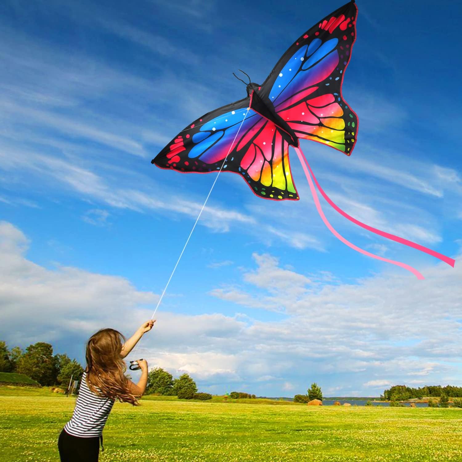 Butterfly Large Kites for Kids - 2Pack