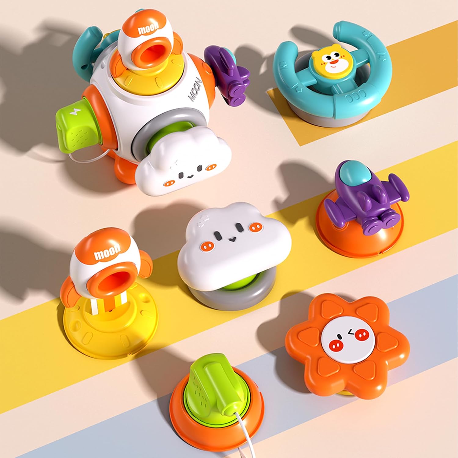 Fidtoy Infant Activity Cube Montessori Toy for Babies