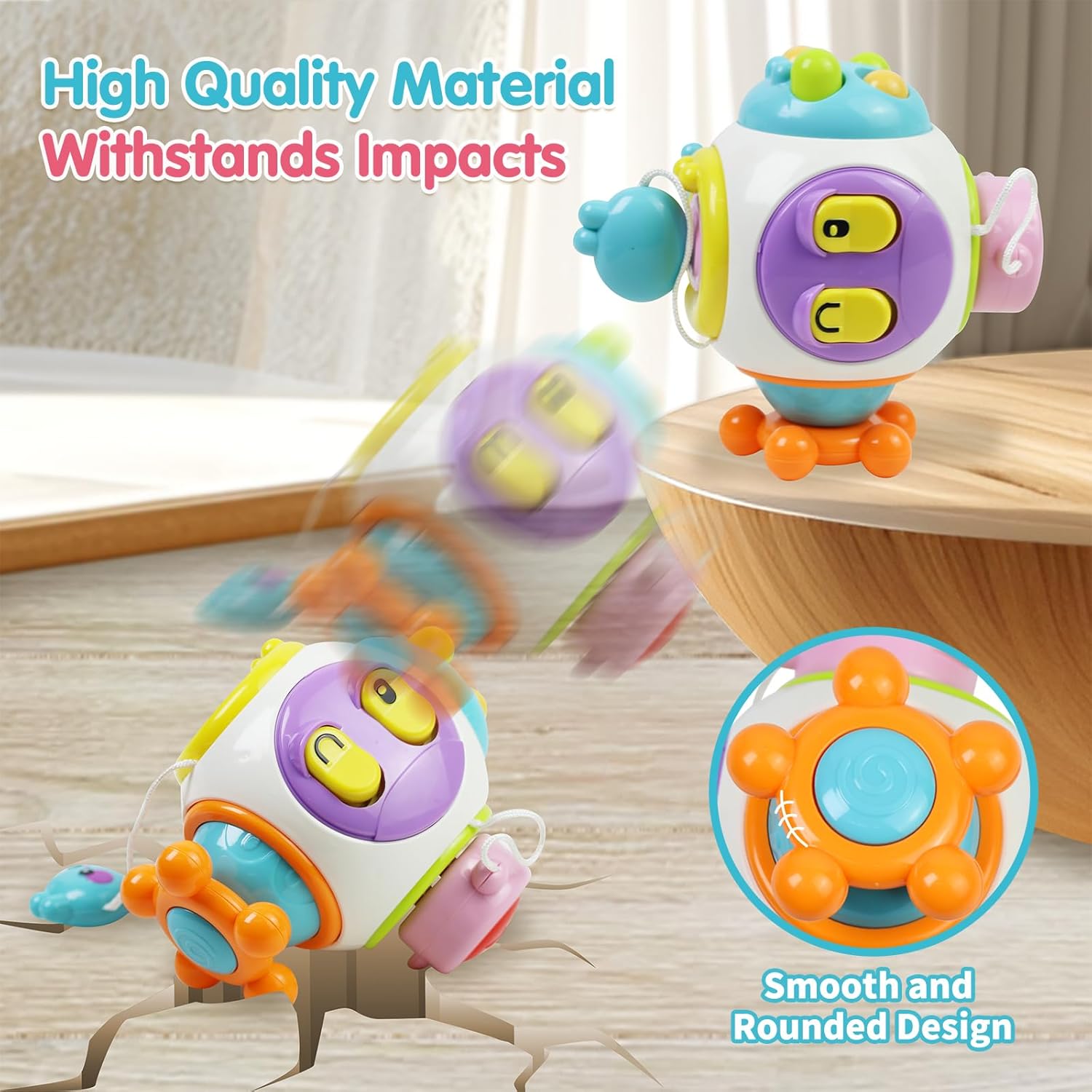 Cubo de actividades 6 en 1 Busy Catch Ball - 022