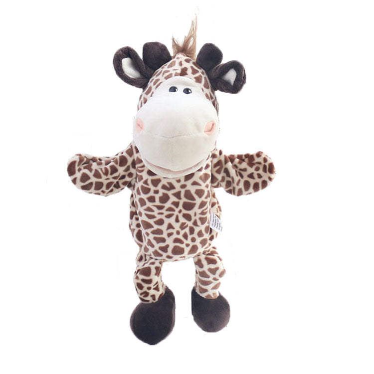Cartoon hand puppet plush toy