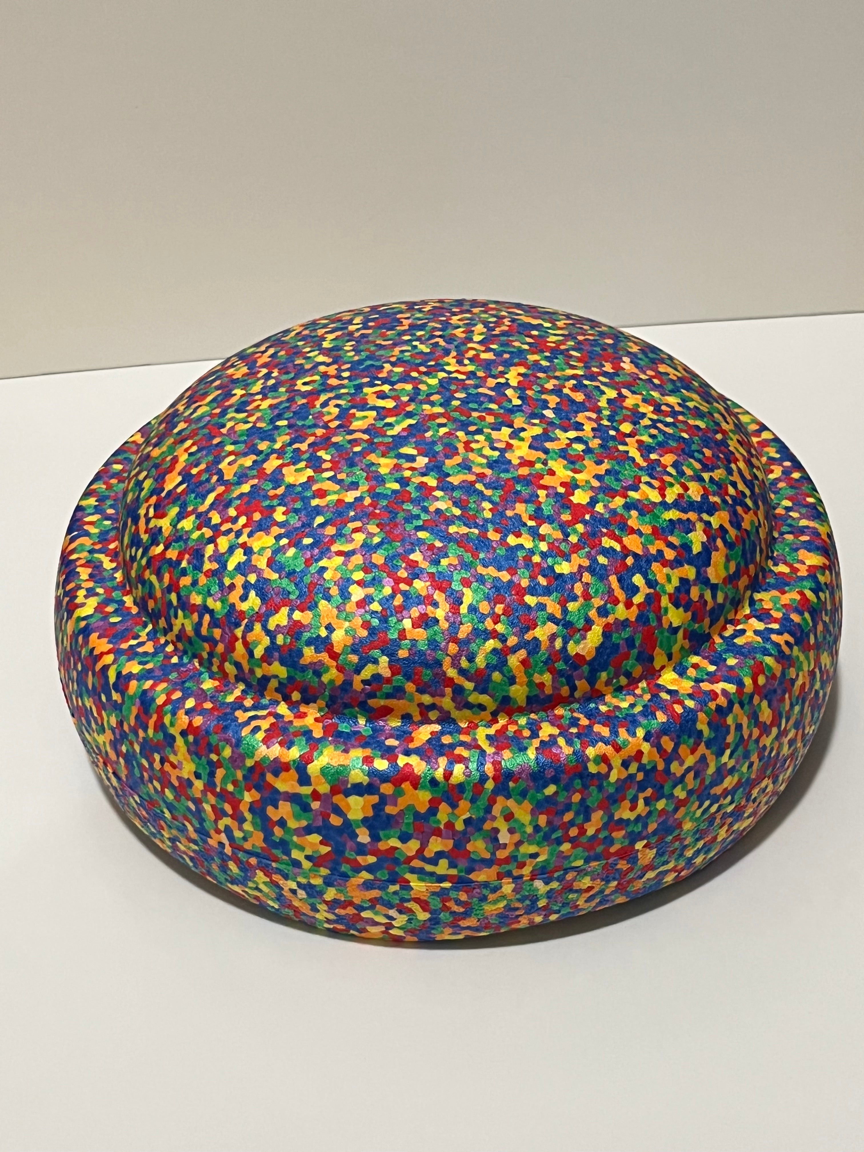 Stepping stone | Multicolored Confetti | Pairs well with rainbow or pastel stepping stone set