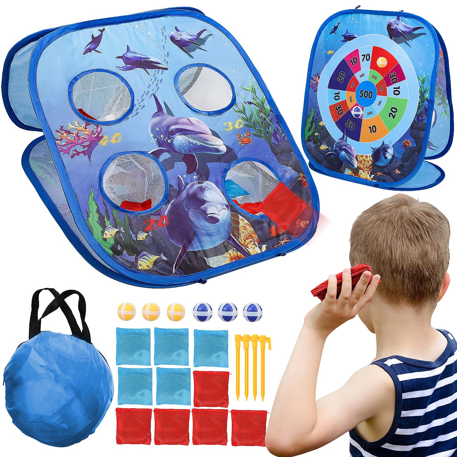 Bean Bag Toss Game For Kids