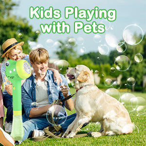 Green Crocodile Bubble Machine Portable Bubble Maker Toy Gift with Light & Music