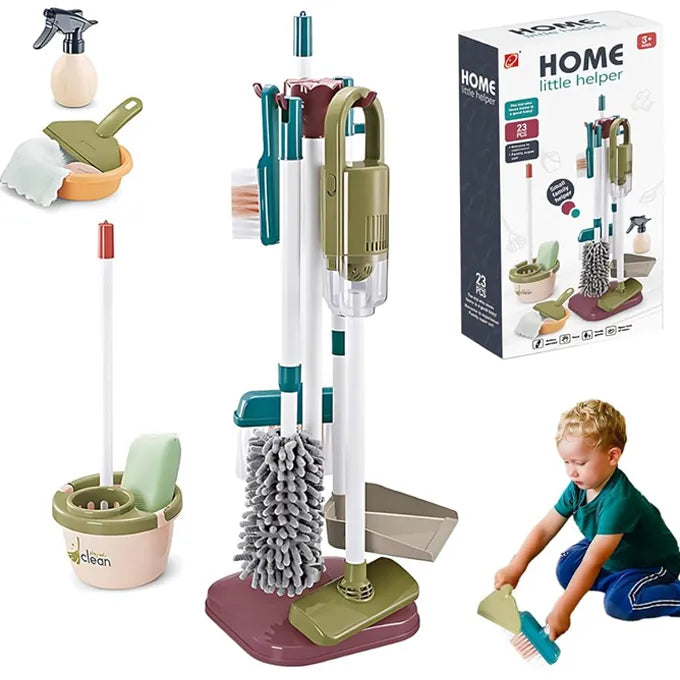 Electronic Pretend Play Little Helper Cleaning Kit 23 pieces - 758